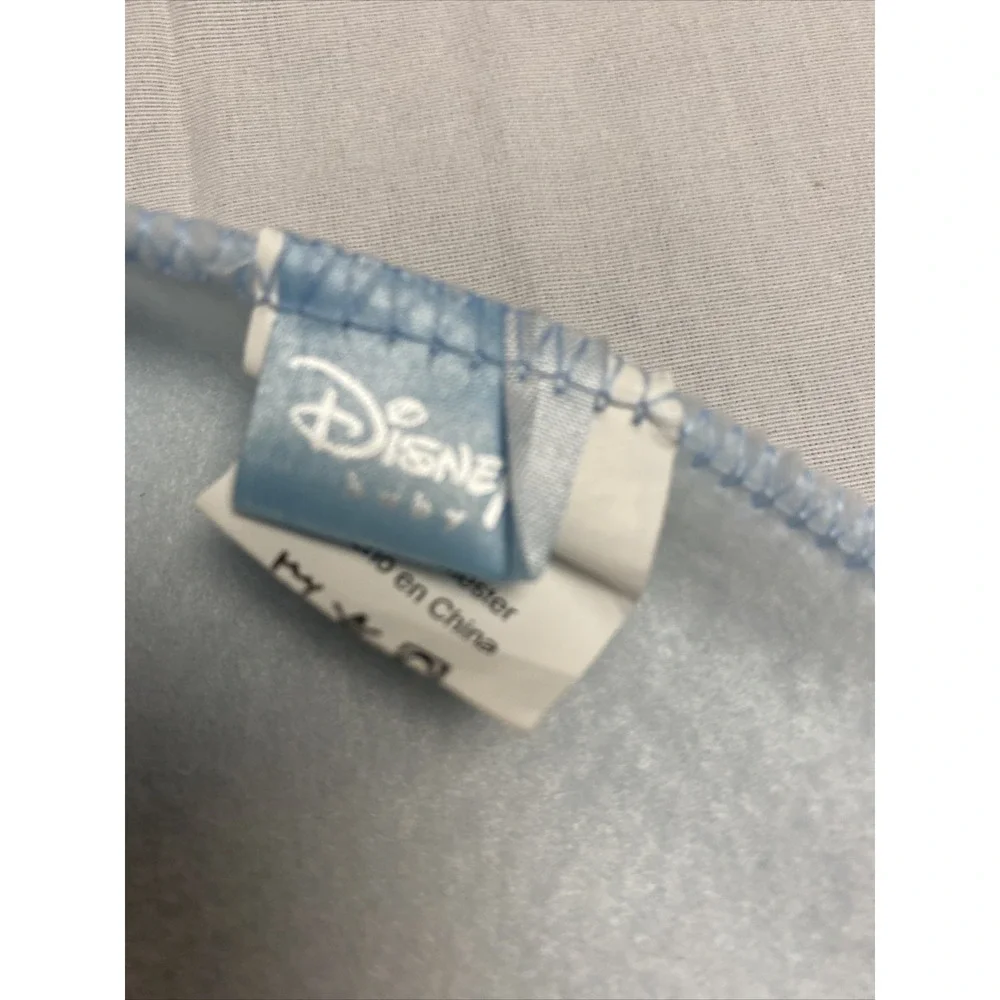 Disney Baby Pooh Tigger Blanket Blue Fleece Lovey Security soft 12
